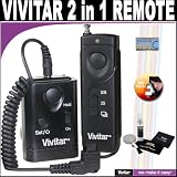 Search : Vivitar 2 in 1 Wired/Wireless Remote Shutter Release Series 1 For The Olympus Evolt E-620, E-520, E-510, E-500, E-450, E-420, E-410, E-400, E-330, E-30, E-3, E-300, E-1 Digital SLR Cameras