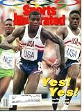 Sports Illustrated August 17 1992 Carl Lewis/Barcelona Olympics on Cover, XXV Barcelona Summer Olympics Coverage, Dream Team - Larry Bird & Magic Johnson & Michael Jordan & Chris Mullen & Charles Barkley, etc