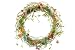 Wreath of Spring Flowers and Painted Eggs, 20