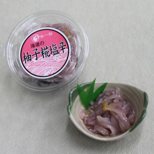 上品な美味しさ！　柚子糀塩辛　1パック　140ｇ