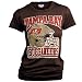 Tampa Bay Buccaneers Women's Retro Vintage T-Shirt (Black Wash, Small)
