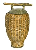 16H Rattan Jar with Lid, Home Decor, Accessories, 2pcs
