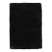 Modern Home Bath Rug - Ebony (17x24")