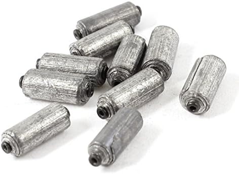 Cylinder Lead Split Shots Trolling Fishing Sinkers 5mm Dia 10pcs