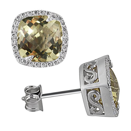 Goldmaid Damen-Ohrstecker PremiumShine 925 Sterlingsilber 2 Lemonquarz 56 Zirkonia Ps O529 Preisvergleich