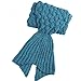 ONEPACK Mermaid Tail Crochet Blanket,Handmade Mermaid Blanket for adult,Super Soft Comfortable for All Seasons Sleeping Reading Watching Working Sofa Camping Blankets(Adult,73