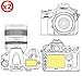 Martin Fields Overlay Plus Screen Protector (Nikon D800) Twin Pack - Includes Top LCD Screen Protector