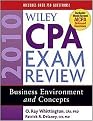 Wiley CPA Exam Review 2010, Business Environment and Concepts (Paperback)