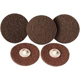 Abrasive Sanding/Surface Preparation Discs - 10-Pk. 3in. medium, maroon