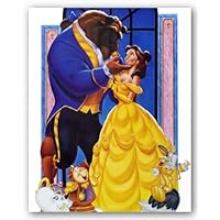 Beauty and The Beast by Walt Disney 28x22 Art Print Poster Disney