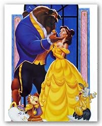 Beauty and The Beast by Walt Disney 28"x22" Art Print Poster Disney