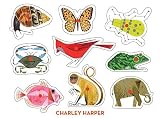 Classic Wooden Peg Puzzles by Charley Harper (2008-11-20)