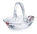 Celebrations by Mikasa Holiday Bells 7-3/4-Inch Basket