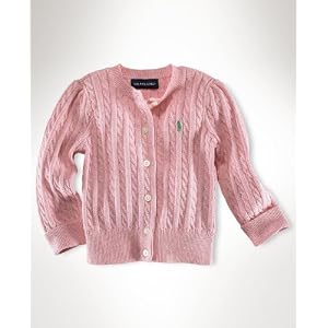 Ralph Lauren Baby Sweater, Baby Girls Cardigan Sweater