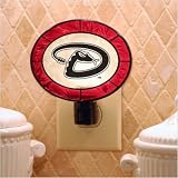 MLB Art-Glass Nightlight Team: Angels