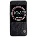 HTC 10 Leather Case, Yaker Ultra Slim Smart Case - Lightweight, Premium Leather, Hard Shell Case for HTC One M10(Black)
