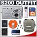 Nikon Coolpix S200 7.1 Megapixel Digital Camera with 3x Optical Zoom + 2GB 150x SecureDigital (SD) Card + High Speed USB Card Reader + Spare EN-EL10 Battery + Nikon Digital Camera Case