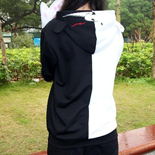 AMU Teens Unisex Anime Dangan Ronpa hoodie Monokuma Bear Cosplay