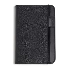 Kindle Leather Cover, Black, Updated Design (Fits 6" Display, Latest Generation Kindle)