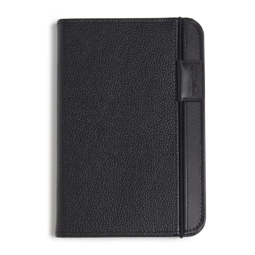 Kindle Leather Cover, Black (Fits 6 Display, Latest Generation Kindle)