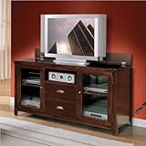 Kathy Ireland Home by Martin Furniture Tribeca Loft Wood Plasma TV Stand in ....