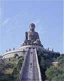 Photographic Print of Statue of the Buddha, the largest in Asia, Po Lin Monastery, Lantau Island, from Robert Harding