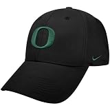 Nike Oregon Ducks Black Classic Logo Adjustable Hat