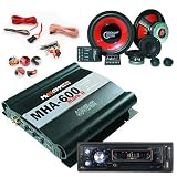 Auto Anlage Radio Endstufe Lautsprecher ETC-CAR-61