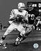 Johnny Unitas Baltimore Colts 8x10 Photo (Passing Action B&W)