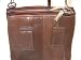 Roma Black Leather Mini Pouch Crossbody Bag Handbag Purse