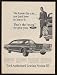 1967 Ford Galaxie 500 Authorized Leasing System Print Ad (8779)