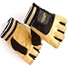 GOLD'S GYM(�S�[���h�W��) ���U�[�O���[�u G3401 �J���[BLACK/TAN