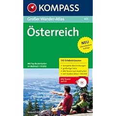 Grosser Wander-Atlas �sterreich: 110 Erlebnistouren mit Top-Wanderkarten