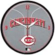 Wincraft Cincinnati Reds MLB Round Wall Clock