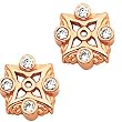 14K Rose Gold Diamond Earring Jackets - 0.24 Ct.