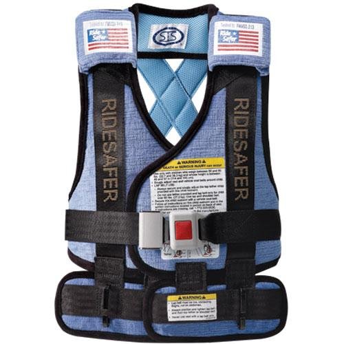 RideSafer Car Seat Travel Vest Size Small 30 60 lb and 34 52