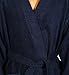 Arus Men's Short Kimono Bathrobe Turkish Cotton Terry Cloth Robe