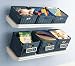 Pottery Barn Kids PBK Black Sabrina Baskets and Liners