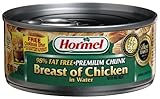 Hormel Premium Chicken Breast in Water with Rib Meat, 97% Fat Free, 5-Ounce Cans (Pack of 12)