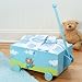 Welcome to the World Blue Baby Wagon - Ten-Piece Gift Set (Set of 72) - Baby Shower Gifts & Wedding