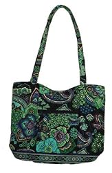 Vera Bradley Bucket Tote Bag Blue Rhapsody