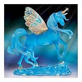 Starlight Sapphire Blue Unicorn Figurine