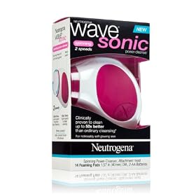 Neutrogena Wave Sonic Power Cleanser with 14 Foaming Pads