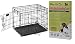 Terra Pet 6630DD SnugHome Double-Door Pet Crate with Satin Black Finish, Dogs 26 to 40 Pounds