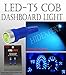 ABL 5pair T5 COB Blue WEDGE 5050 1 CAR DASHBOARD DASH LIGHT BULB LAMP fast M#49