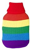 Woolly Hot Water Bottle ~ Multi Stripe