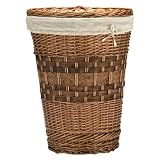 Redmon Large Round Handcrafted Willow Hamper