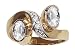 1.02 cts Genuine White Topaz Ring - 14kt White or Yellow Gold LIFETIME WARRANTEE
