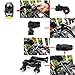 EEEKit Motorcycle Cycling Riding Bicycle Bike MTB HandleBar Mount Kit for Gopro Style and1/4 inch Mounting Action Camera