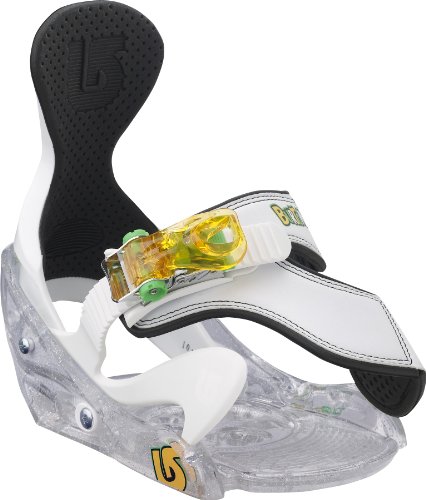 Burton Kinder Snowboardbindung FREESTYLE GROM, white, 252186